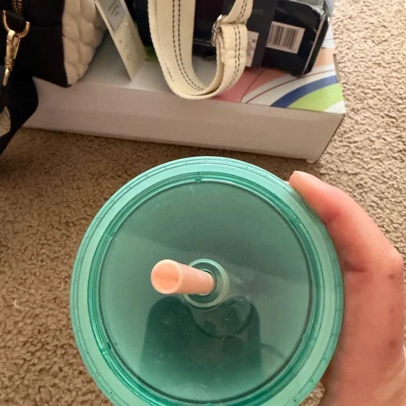 Starbucks Iridescent Light Green Sparkle Tumbler - Picture 3 of 4